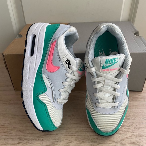 Nike Airmax 1 OG South Beach Kids Sneakers - SZ 12.5 C - Picture 6 of 11